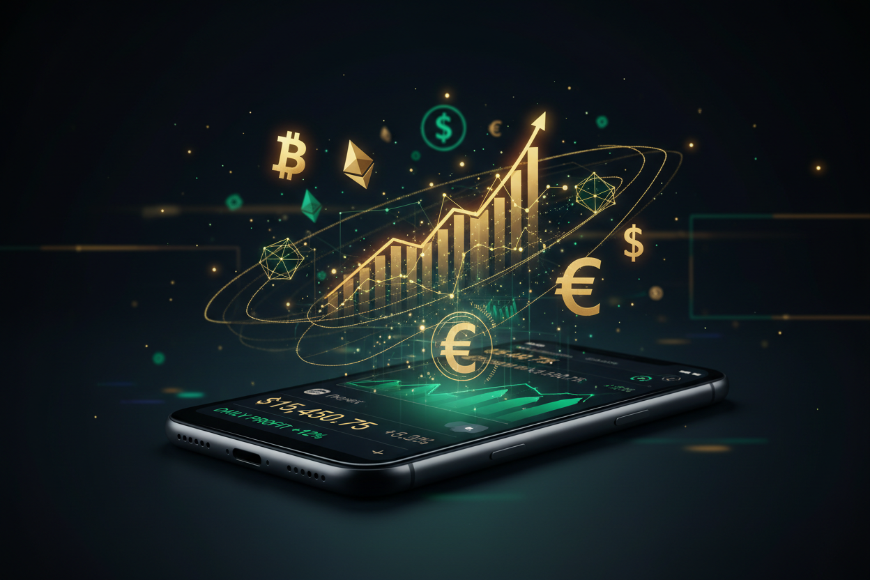 reslling dark image making money from phone